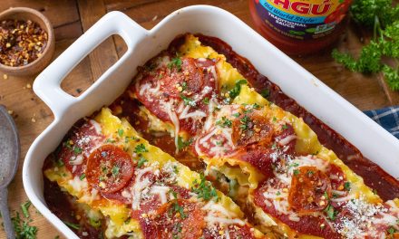 Loaded Pizza Lasagna Rollatini – Perfect Meal For The BOGO Sale On RAGÚ® Sauce At Publix!
