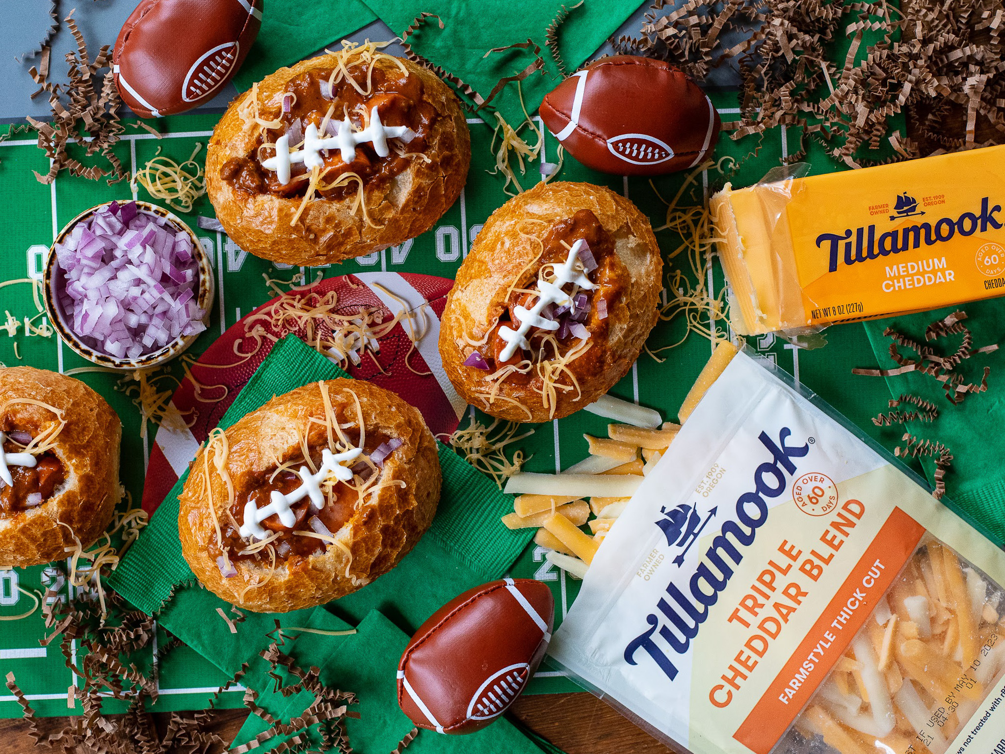 Tillamook Chili Cheesedog Bowls