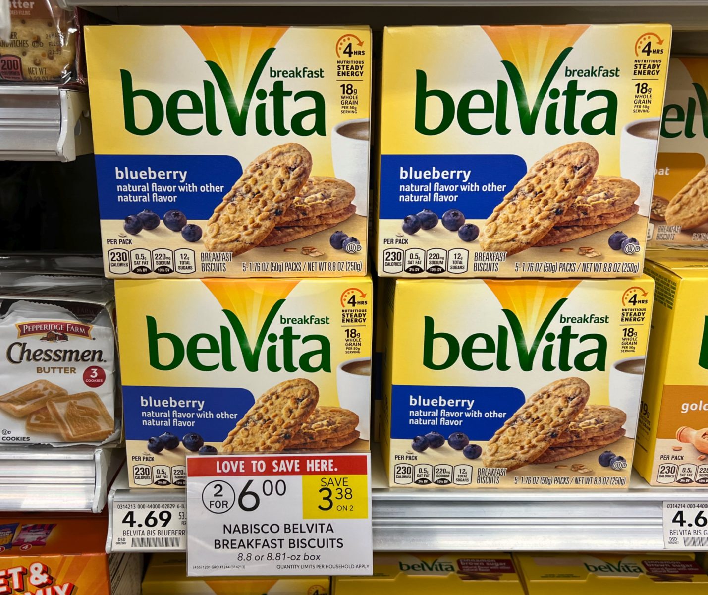 Nice Discount On Nabisco belVita Breakfast Biscuits At Publix – Just $2 ...