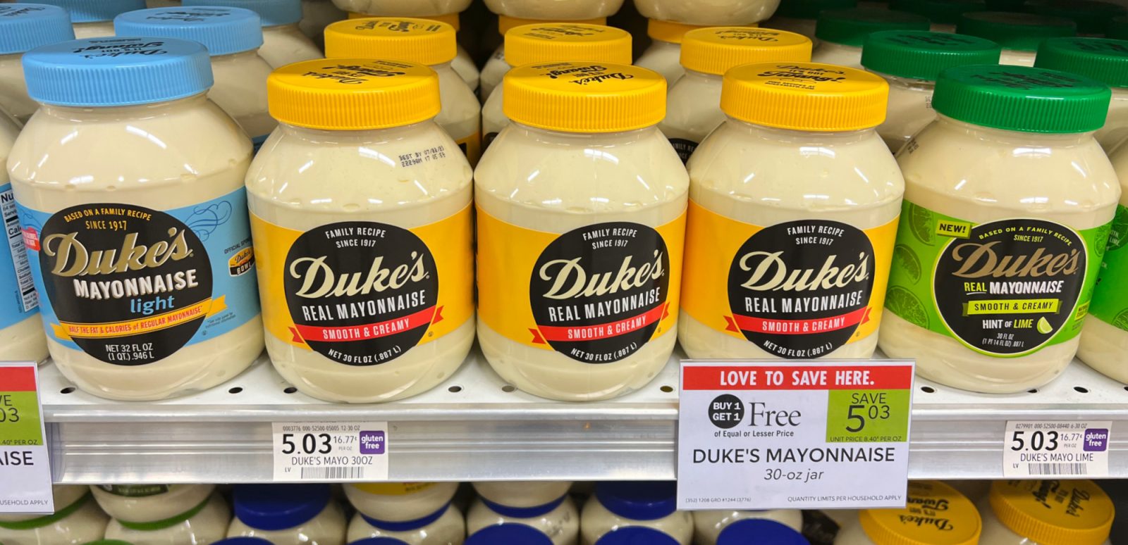 Duke’s Mayonnaise Just 1.52 At Publix iHeartPublix