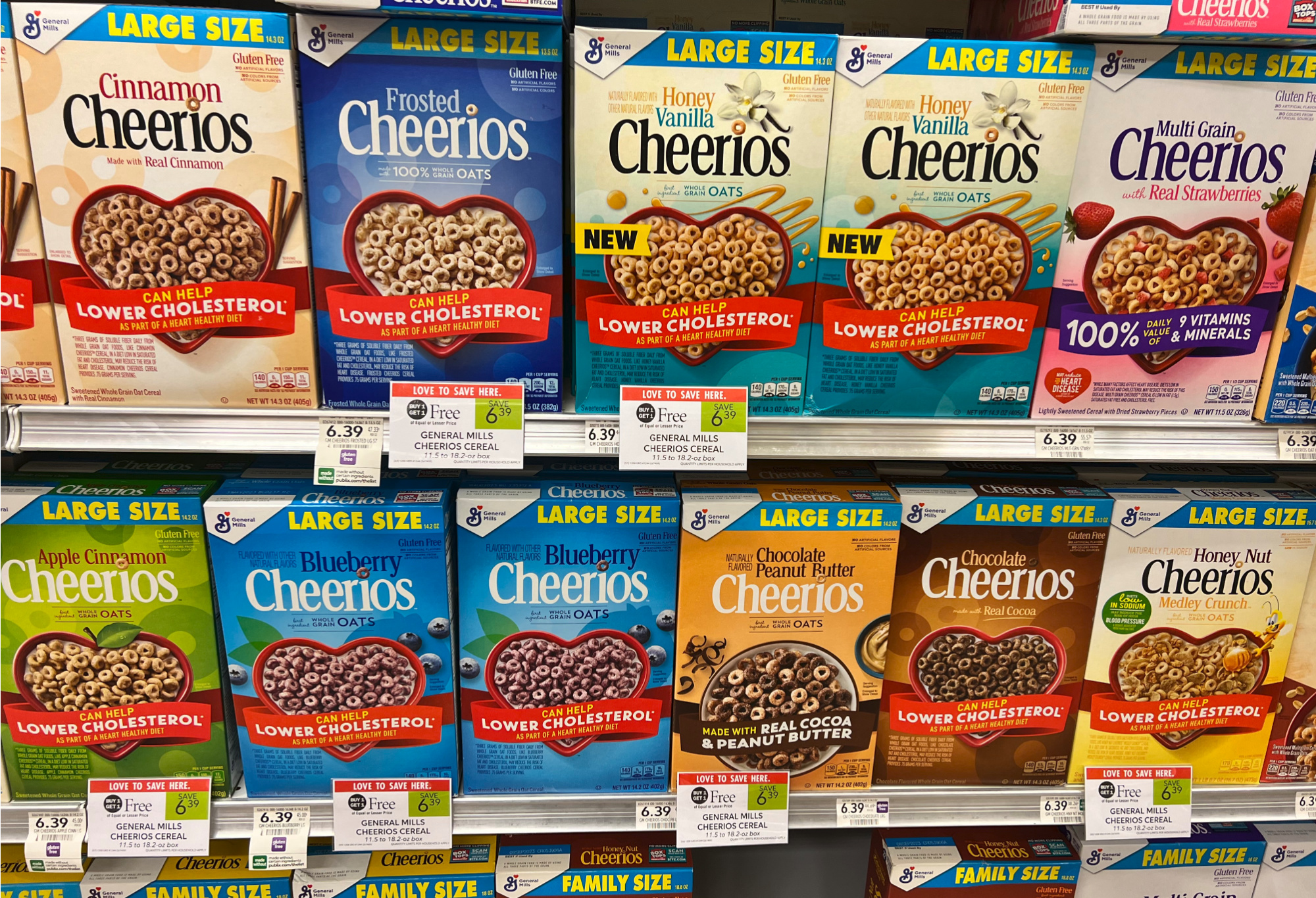 Get The Big Boxes Of General Mills Cheerios Cereal As Low As 2.70 At