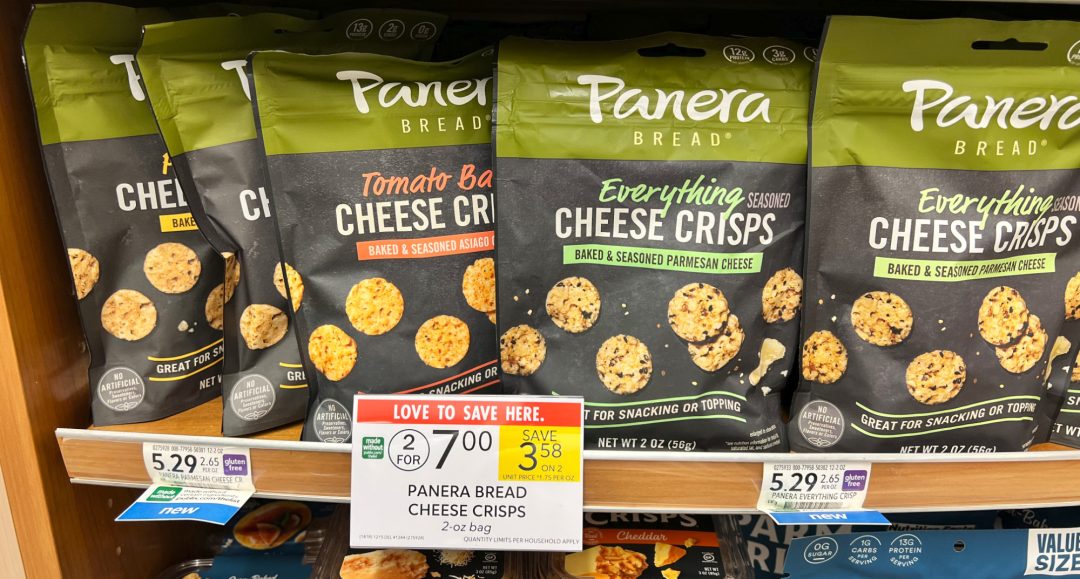 Panera Bread Cheese Crisps Just 2 At Publix iHeartPublix