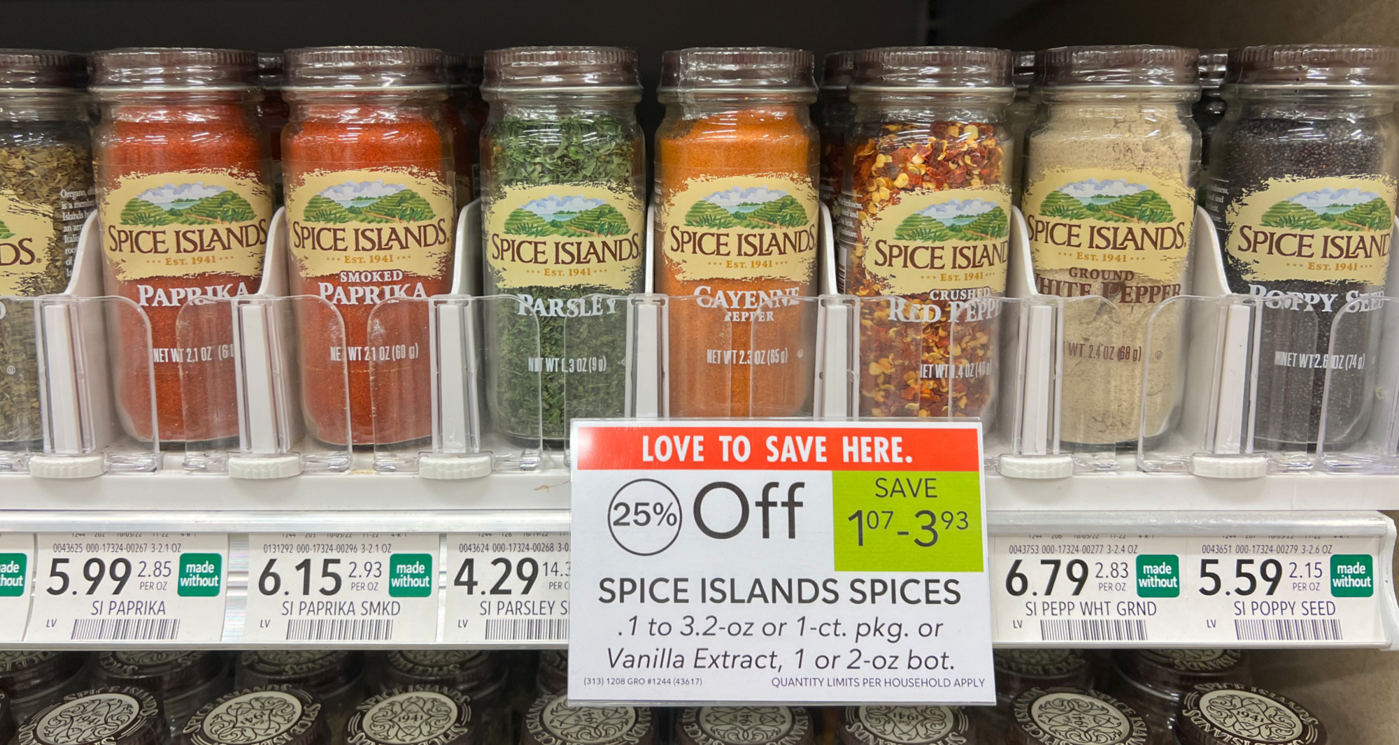 Spice Islands Spices As Low As 1.22 At Publix iHeartPublix