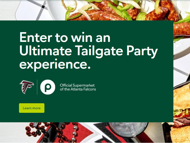 Publix Sweepstakes – Falcons, Jaguars, & Dolphins Fans Can Enter To Win An Ultimate Tailgate Party Experience