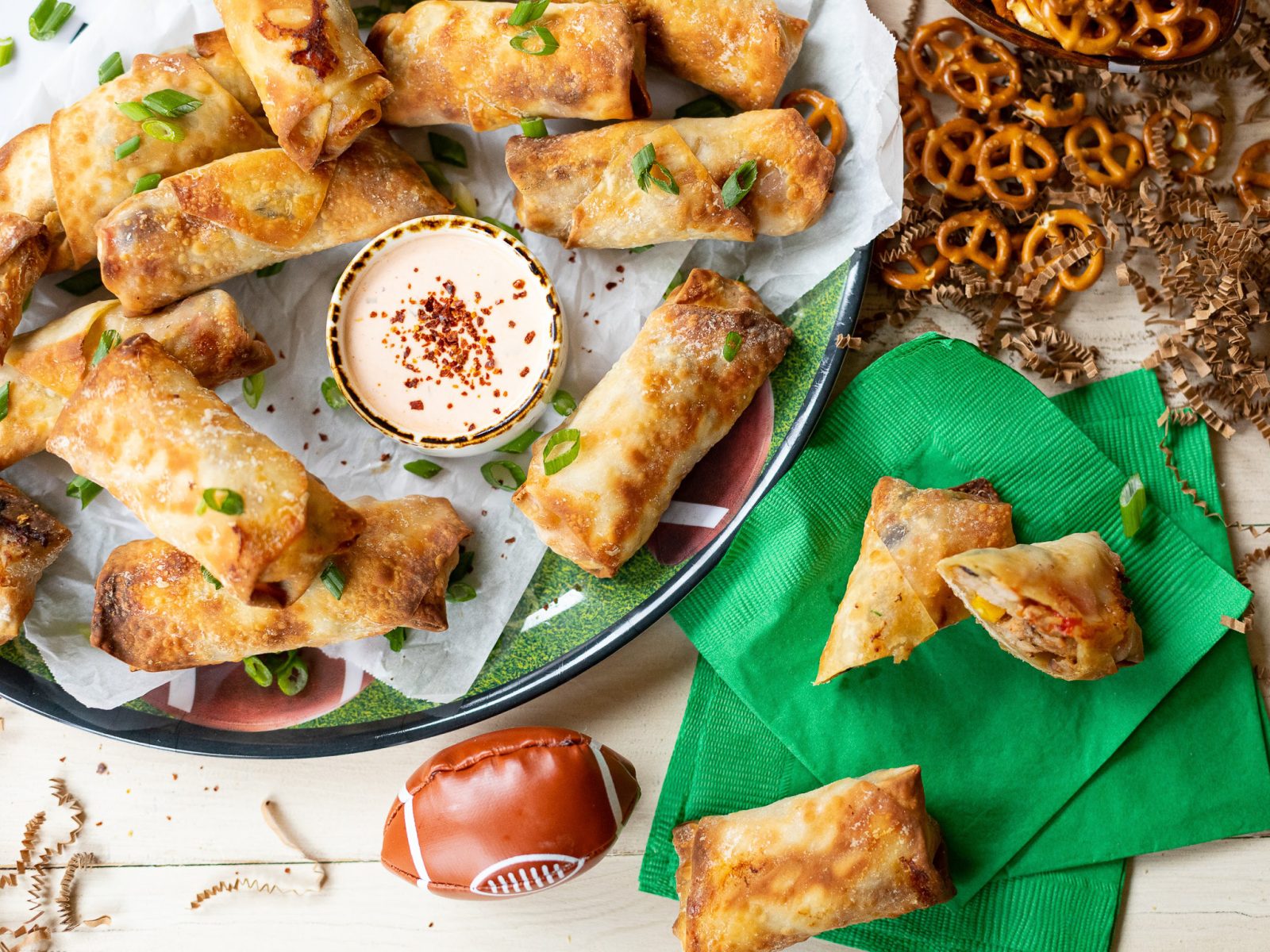 Grab Hatfield Marinated Pork For Your Game Day Gatherings – Try My Air Fryer Southwest Egg Rolls