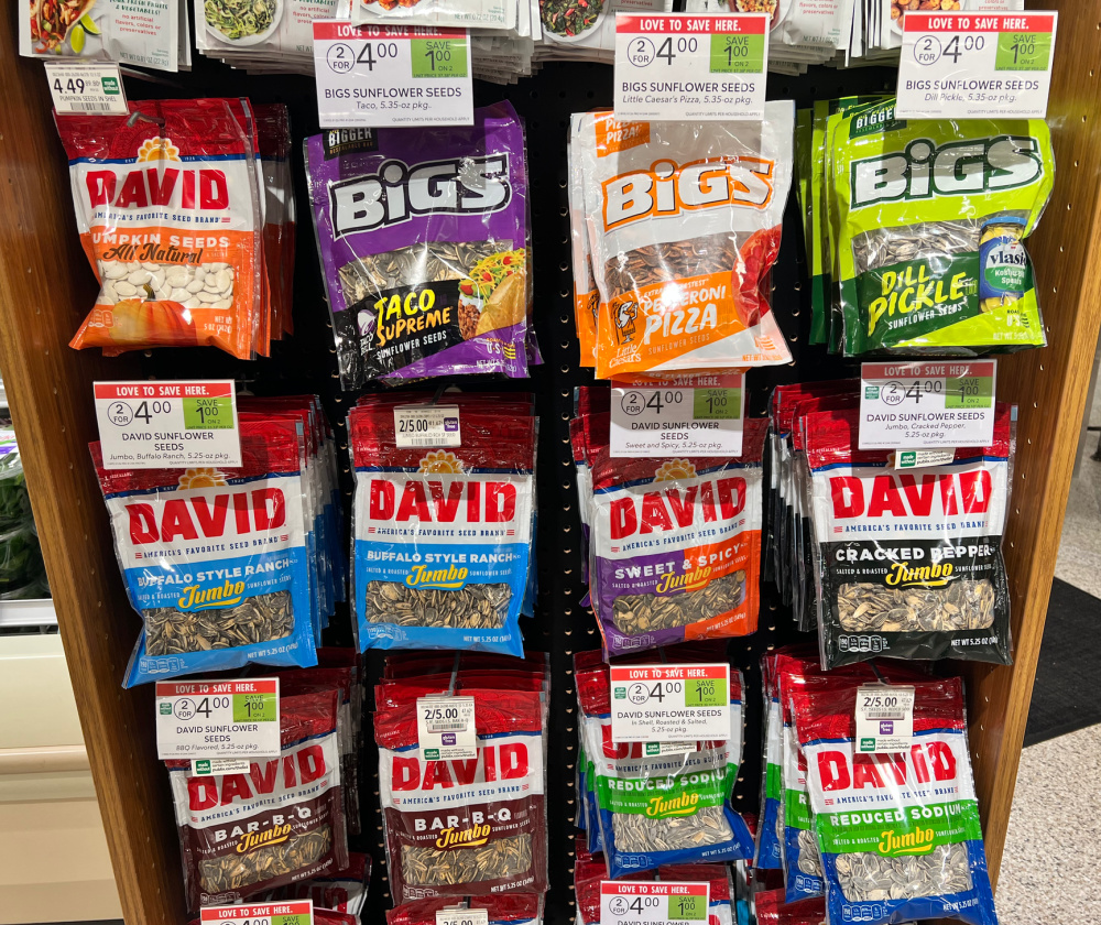 David And Bigs Sunflower Seeds Just 1.50 At Publix iHeartPublix