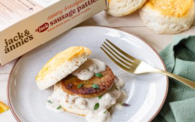 Jack & Annie’s Plant-Based Meat Products Are BOGO At Publix –  Grab A Deal And Whip Up Some Biscuits And Jack Sausage Gravy