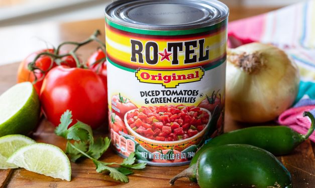 Big Can Of Rotel Tomatoes As Low As 70¢ At Publix – Ends Soon!
