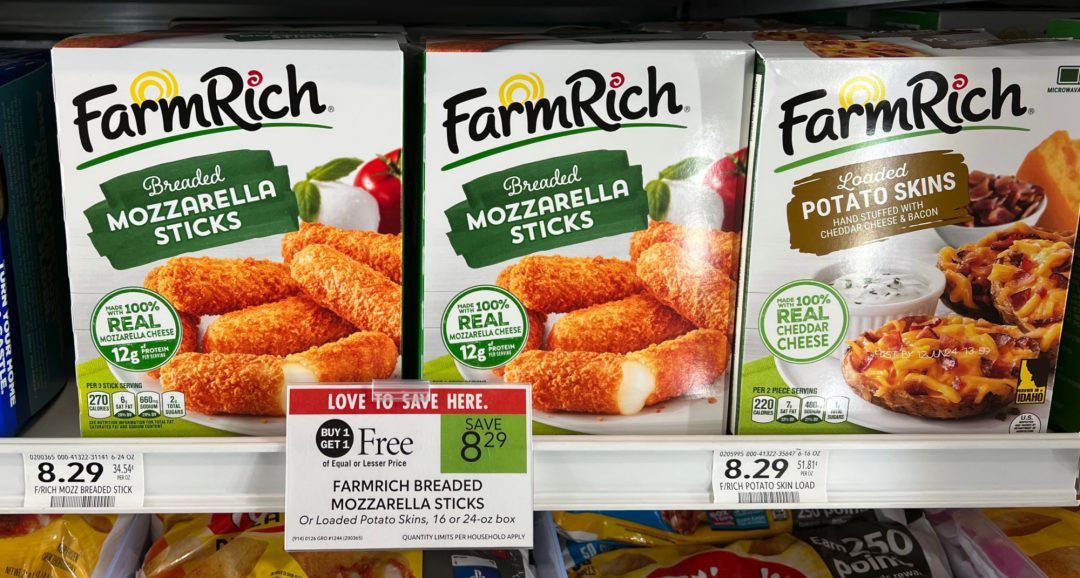 FarmRich Appetizers Are As Low As 2.90 At Publix (Regular Price 8.29