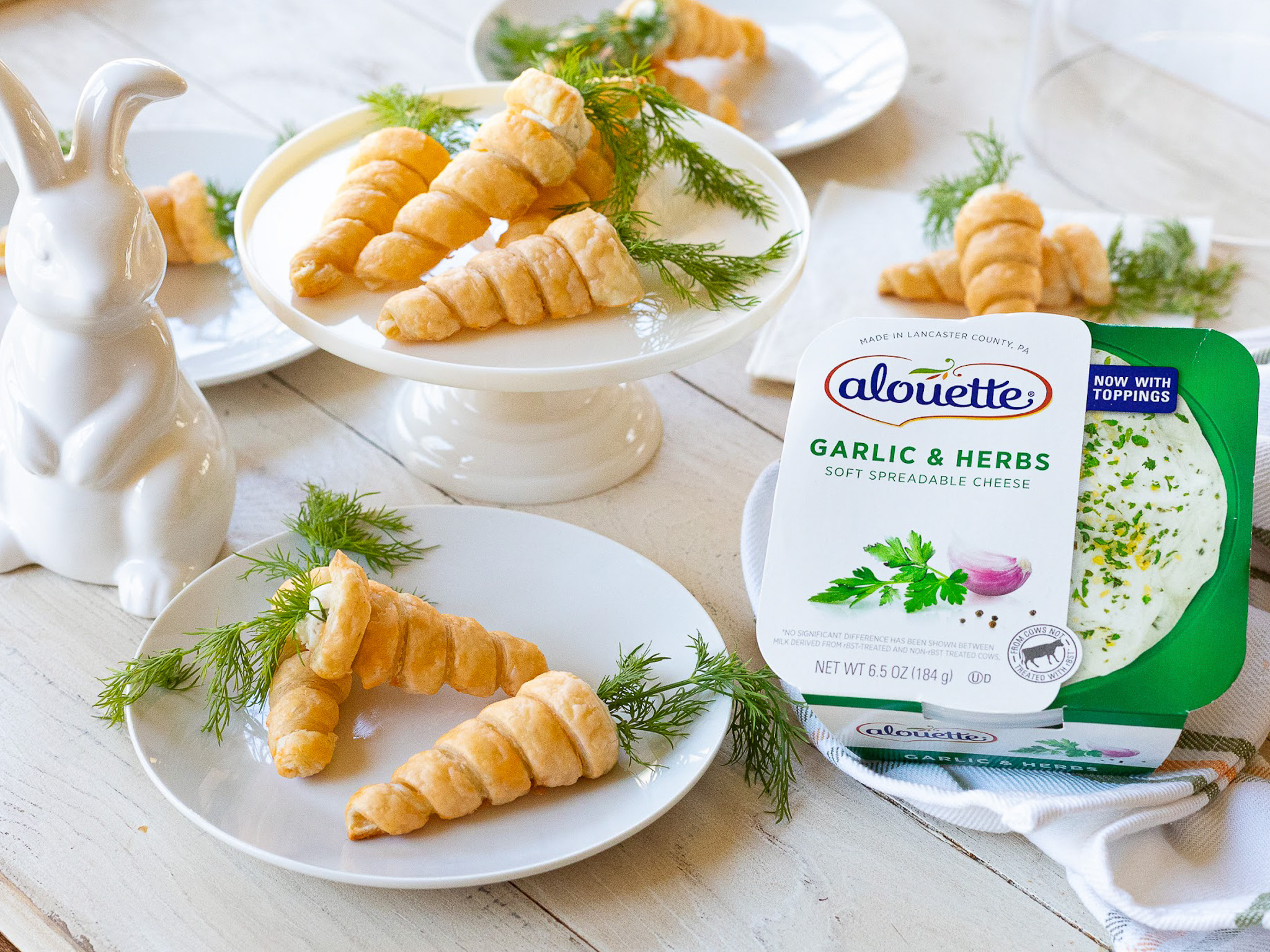 Grab Some Alouette Cheese For My Delicious Cheese Stuffed Puff Pastry Bites – A Perfect Easter Snack!