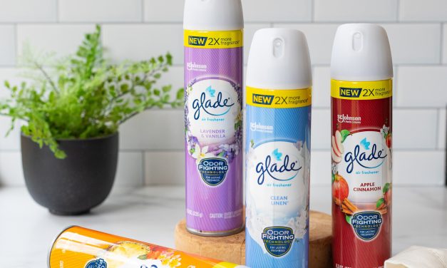 Get Glade Air Freshener Aerosol For Just $1.69 At Publix
