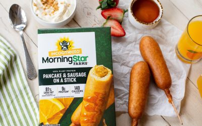 MorningStar Incogmeato Pancake & Sausage On A Stick Just $3.25 Per Box At Publix (Regular Price $8.29)