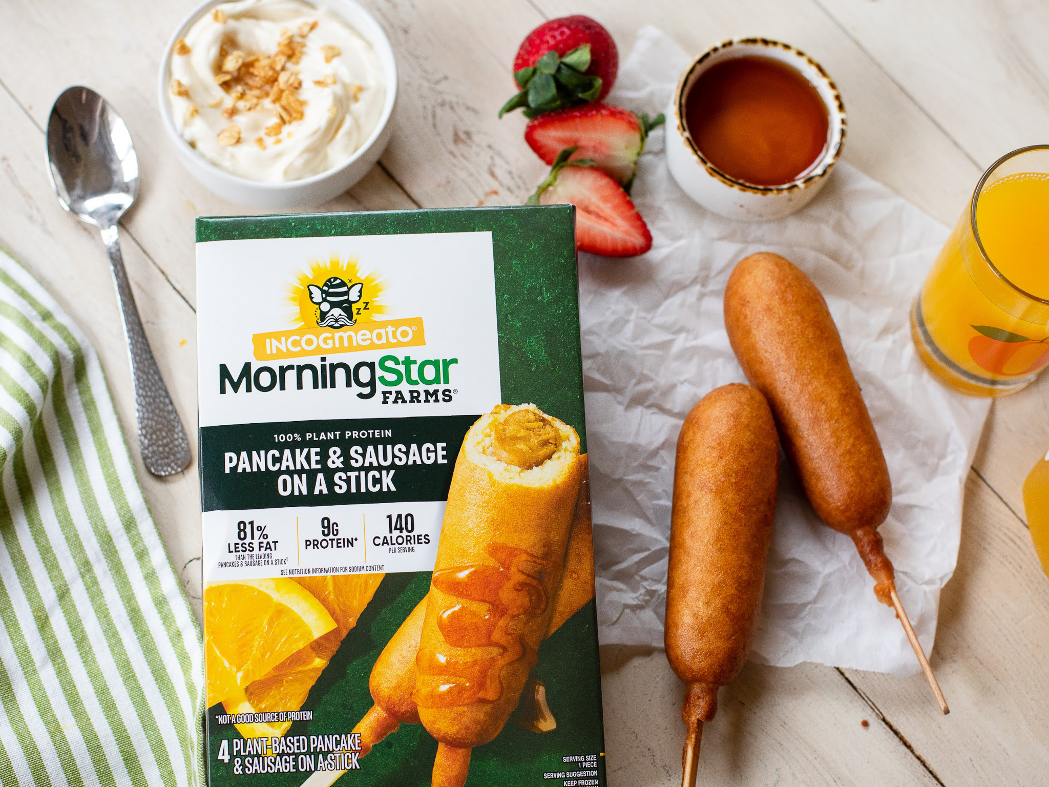 Incogmeato Sausage Pancake