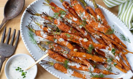 Add These Roasted Carrots with Lemon Dill Sauce To Your Easter Menu – Grab BIG Savings On Hellmann’s At Publix