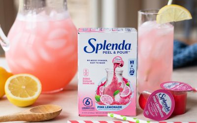 Get Delicious Splenda Peel & Pour Drink Mix 6-Count For FREE At Publix
