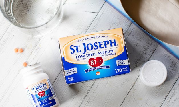 St. Joseph Low Dose Aspirin As Low As $3.49 At Publix (Regular Price $5.99)