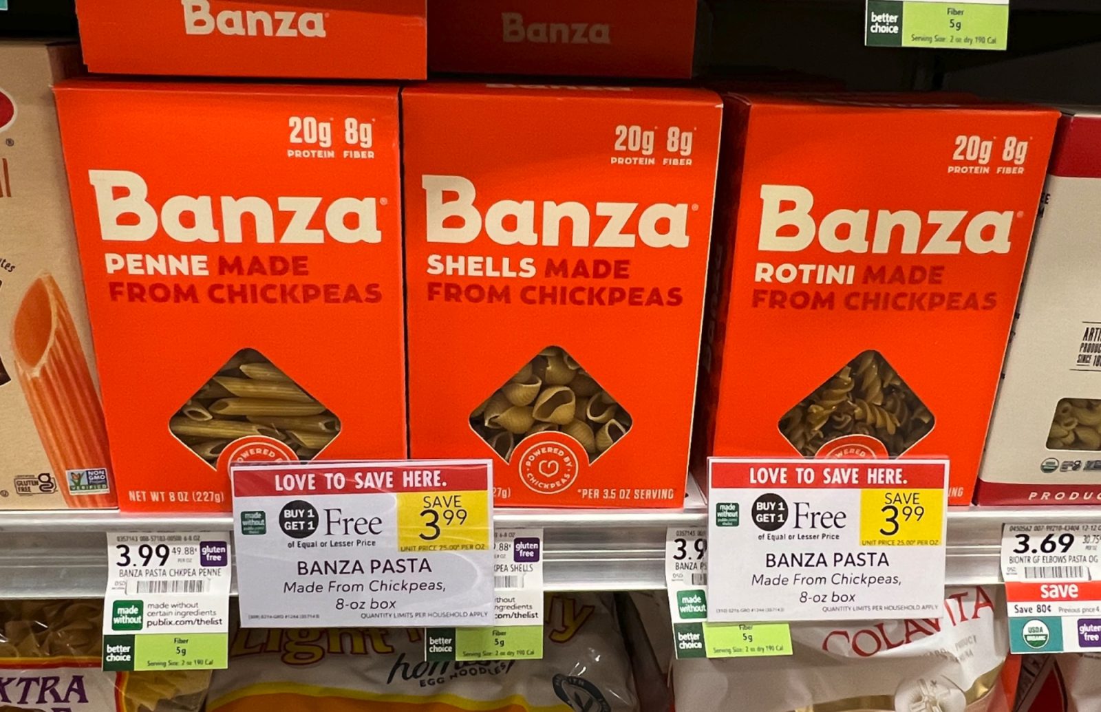 Banza Pasta As Low As 1.50 At Publix (Regular Price 3.99) iHeartPublix
