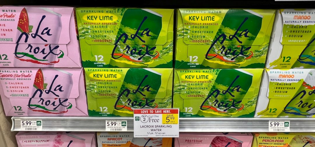 LaCroix Sparkling Water Just $2.99 At Publix - iHeartPublix