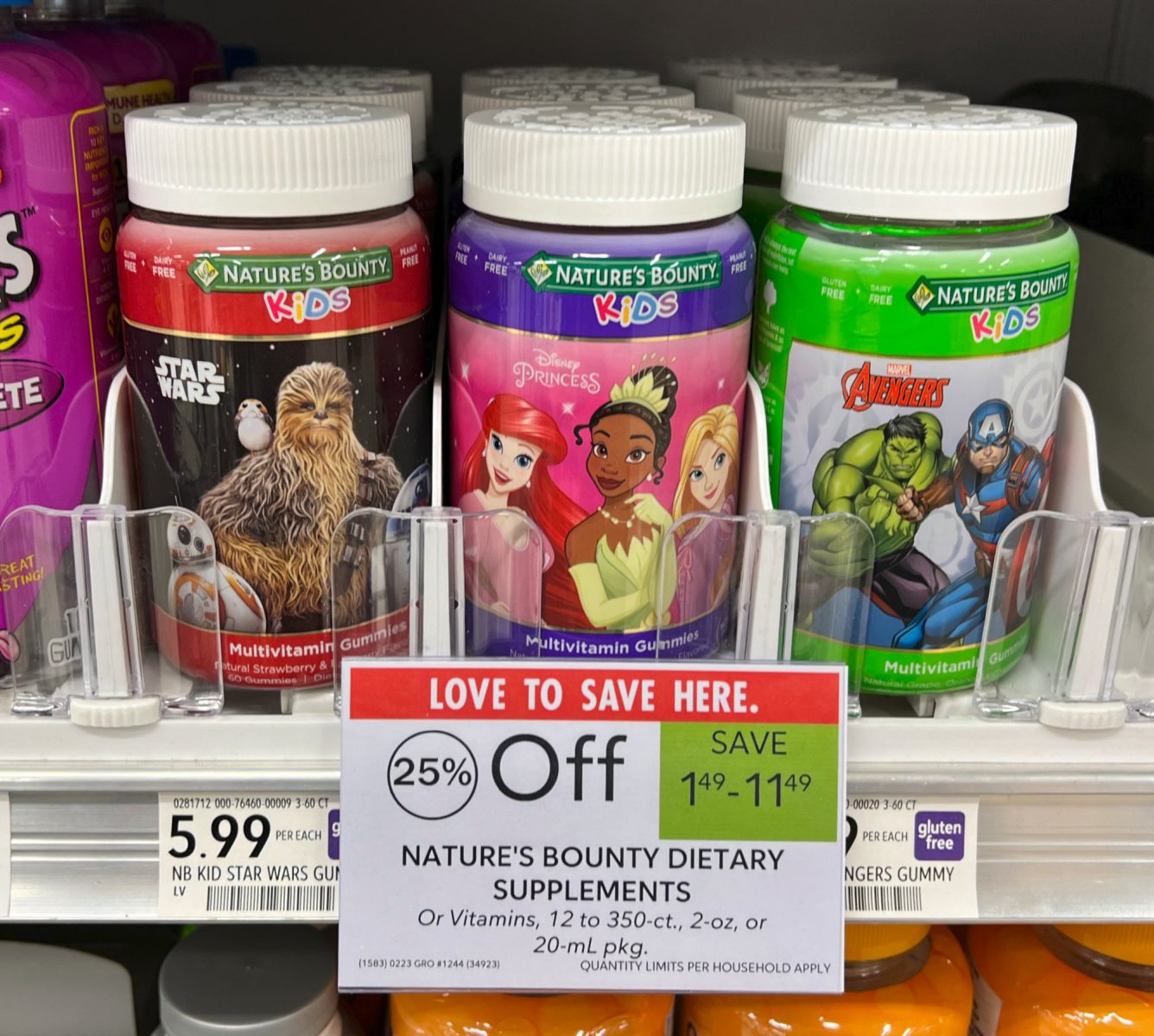 Nature’s Bounty Kids Vitamins As Low As FREE At Publix (Regular Price ...