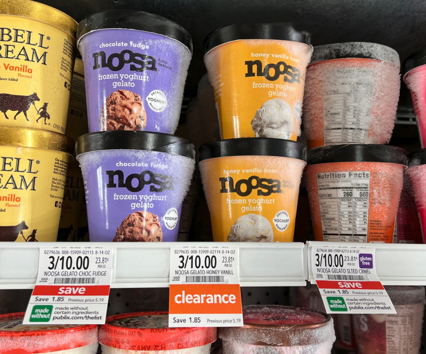 Noosa Frozen Yoghurt Gelato Just 84¢ At Publix iHeartPublix