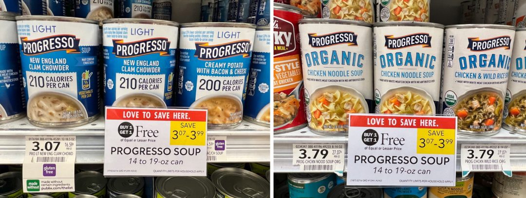 Progresso Soup As Low As $1.20 At Publix - iHeartPublix
