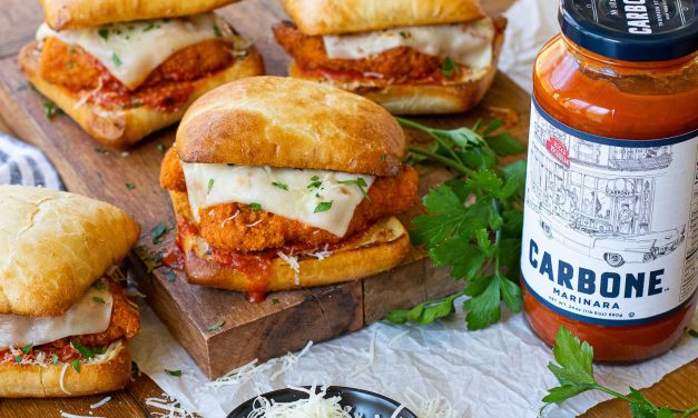 Look For Carbone Sauces On Sale At Publix – Stock Up For My Chicken Parm Sandwich Recipe