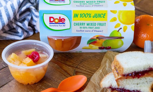 Dole Fruit Cups 4-Pack Just $2 At Publix