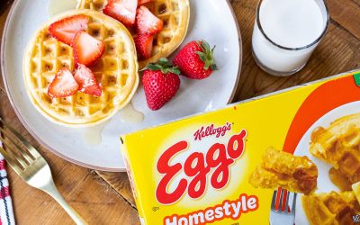 Kellogg’s Eggo Waffles Just $1.18 Per Box At Publix