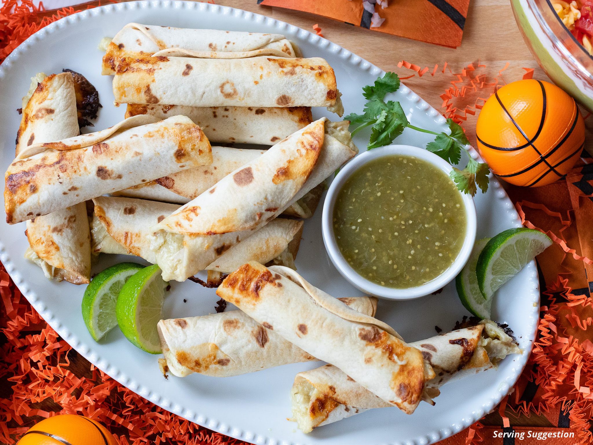 Easy Baked Chicken Taquitos Are The Perfect Addition To Your Game Day Menu