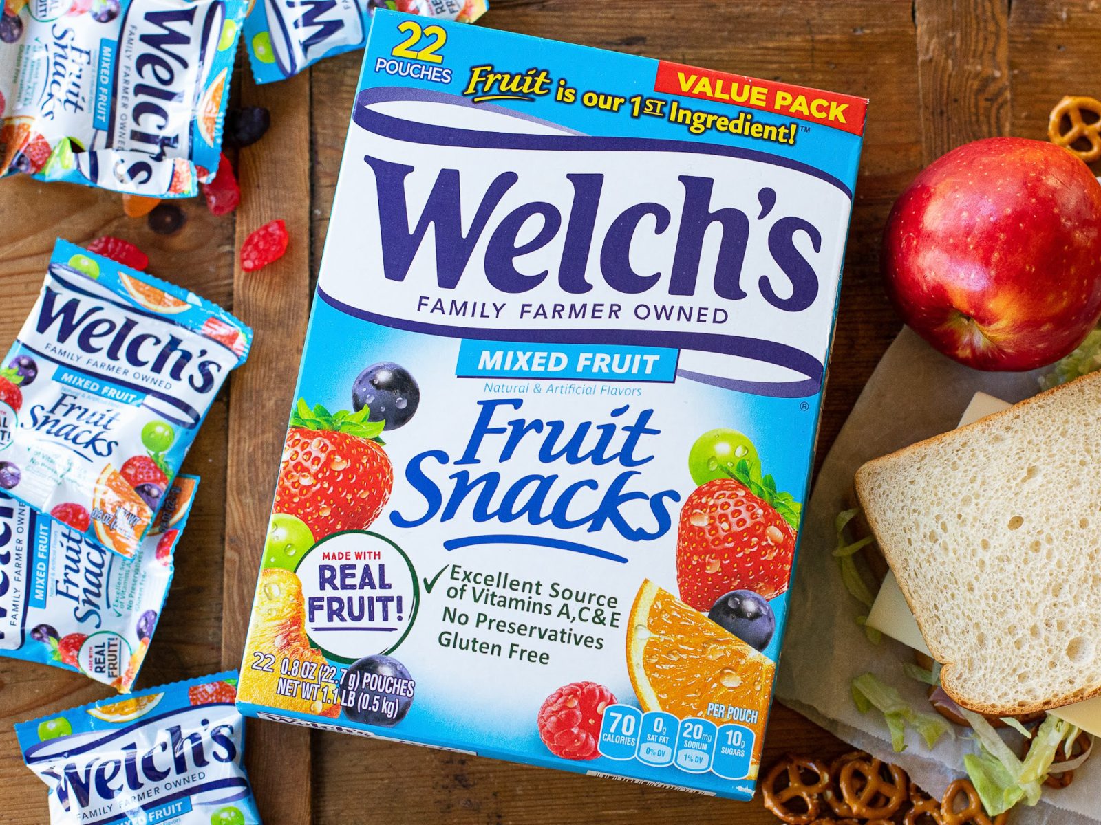Big Boxes Welch’s Fruit Snacks As Low As $2.40 Per Box At Publix (Regular Price $6.79)
