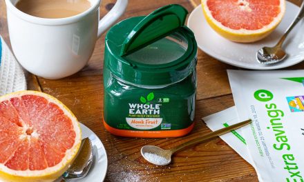 Introducing New Whole Earth® Monk Fruit with Erythritol Jars – Save Now at Publix