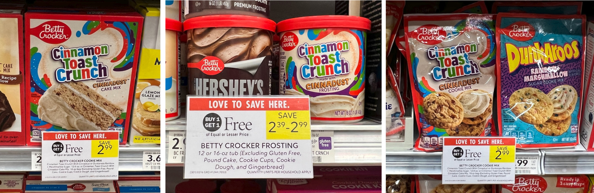 Betty Crocker Cinnamon Toast Crunch Baking Products Just 1 Each At Publix iHeartPublix