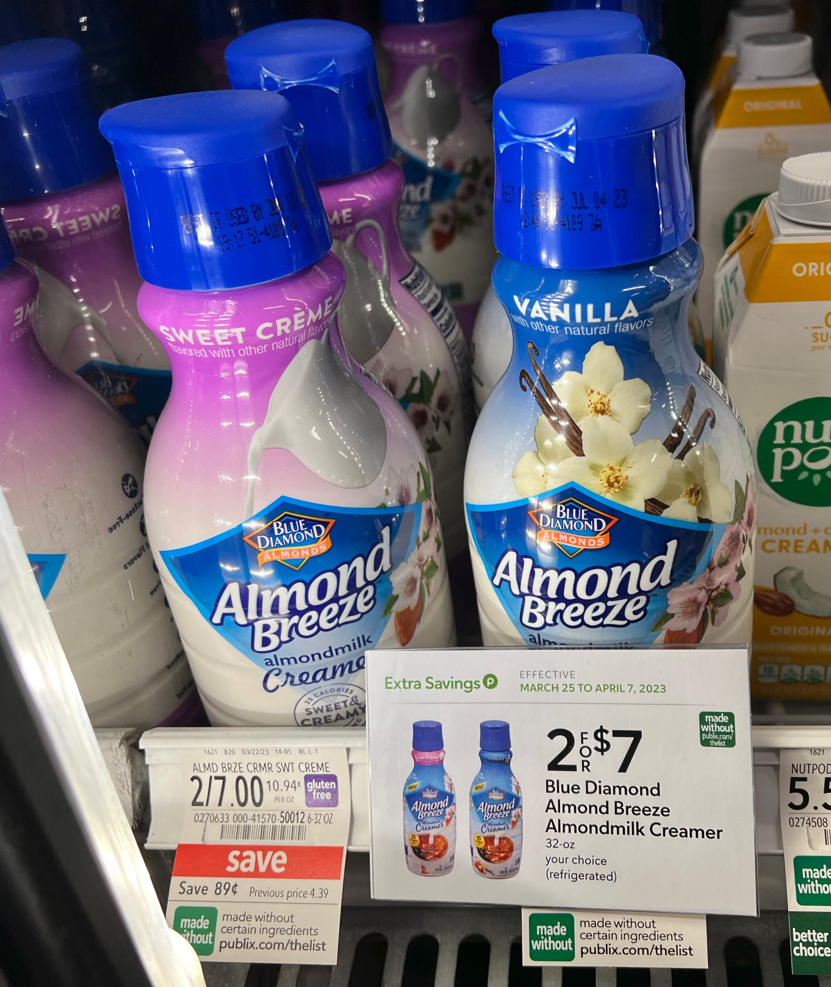 Almond Breeze Almondmilk Creamer As Low As 2 At Publix iHeartPublix
