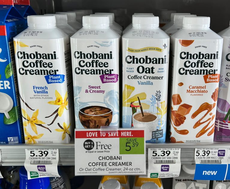 Chobani Coffee Creamer As Low As 2.20 At Publix iHeartPublix