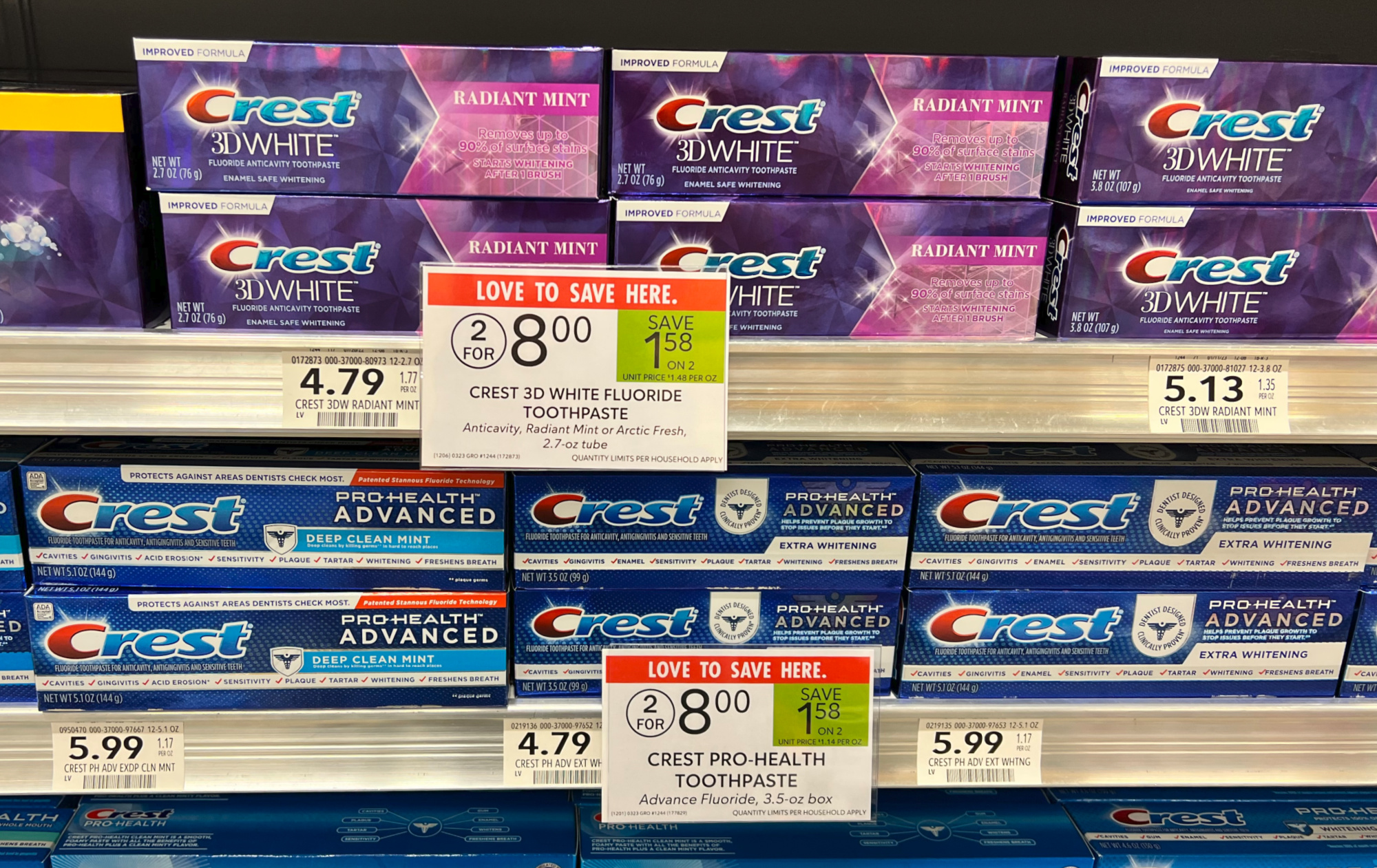Crest Toothpaste As Low As 2 At Publix (Regular Price 4.79