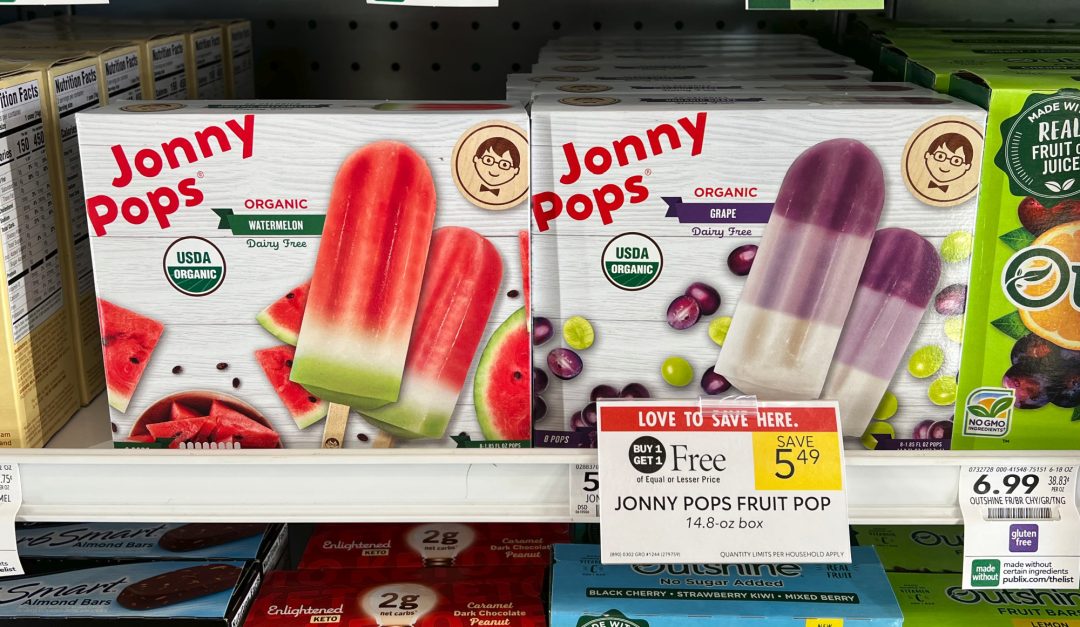 Get Jonny Pops As Low As FREE At Publix iHeartPublix