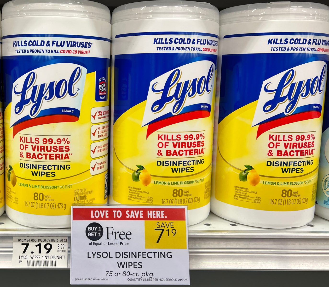Get Lysol Disinfecting Wipes For Just $2.85 At Publix - iHeartPublix