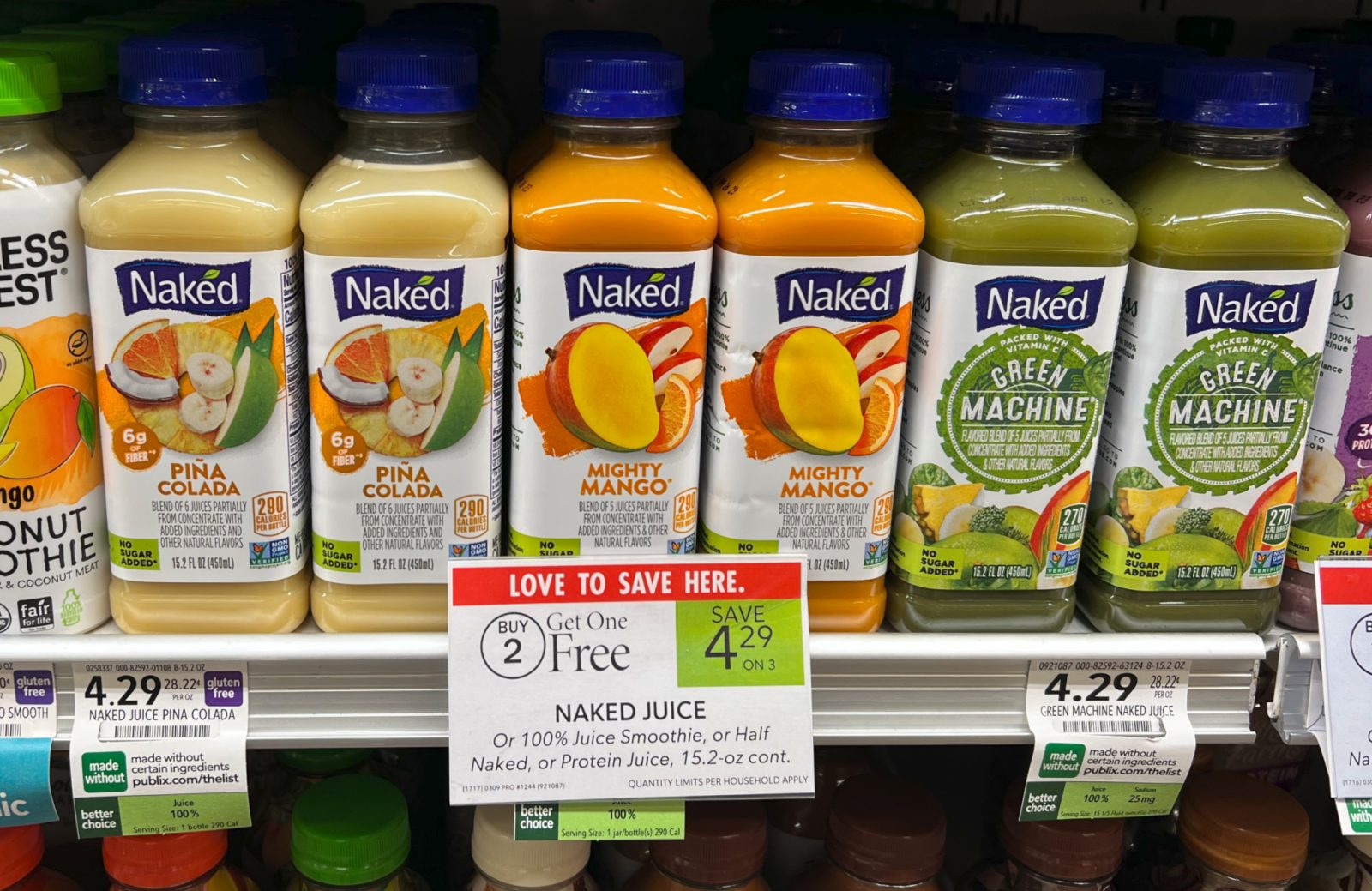 Naked Juice As Low As 2.36 Per Bottle At Publix (Regular Price 4.29) iHeartPublix