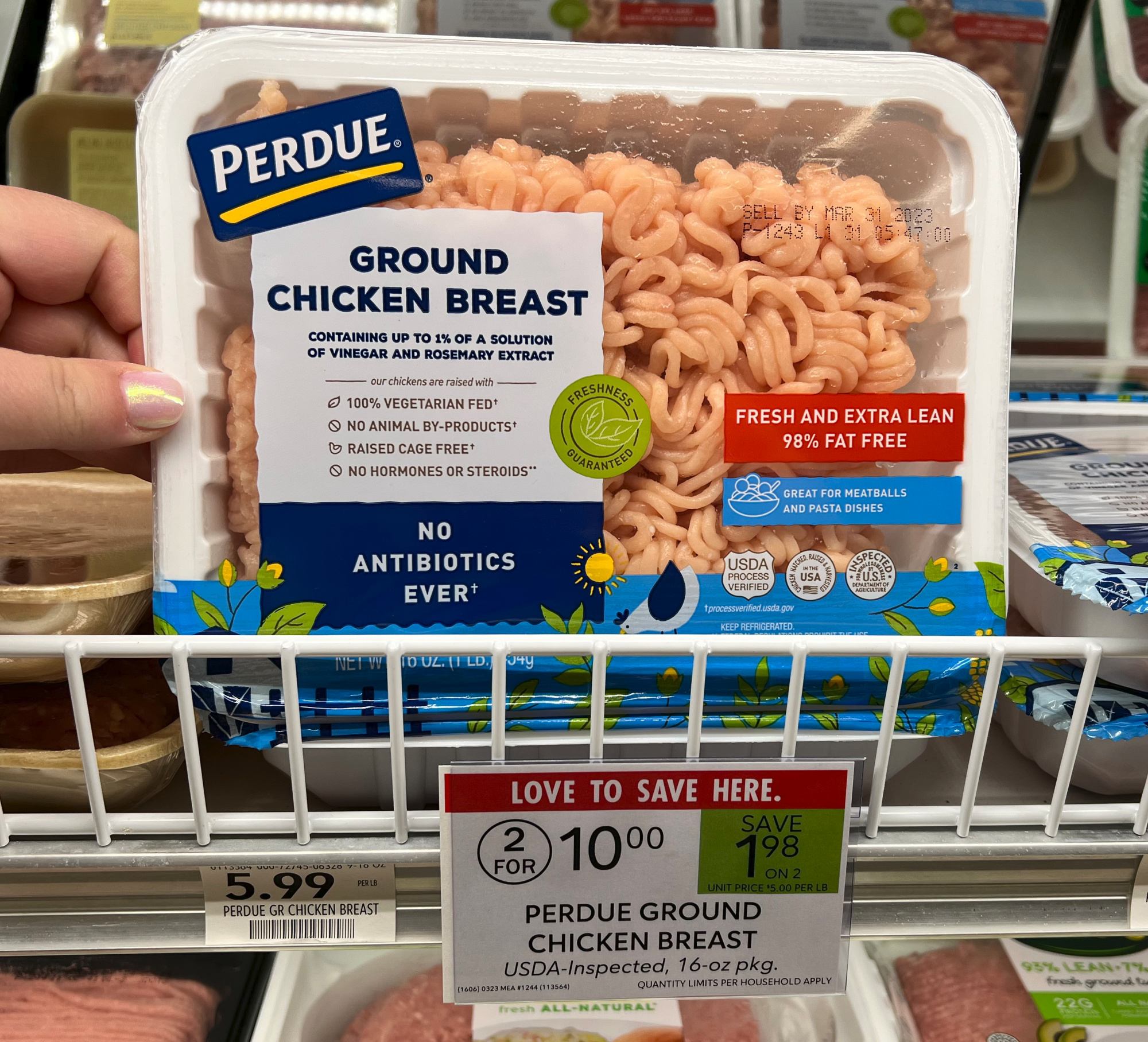 Get Perdue Ground Chicken Breast For Just 4.25 Per Package At Publix
