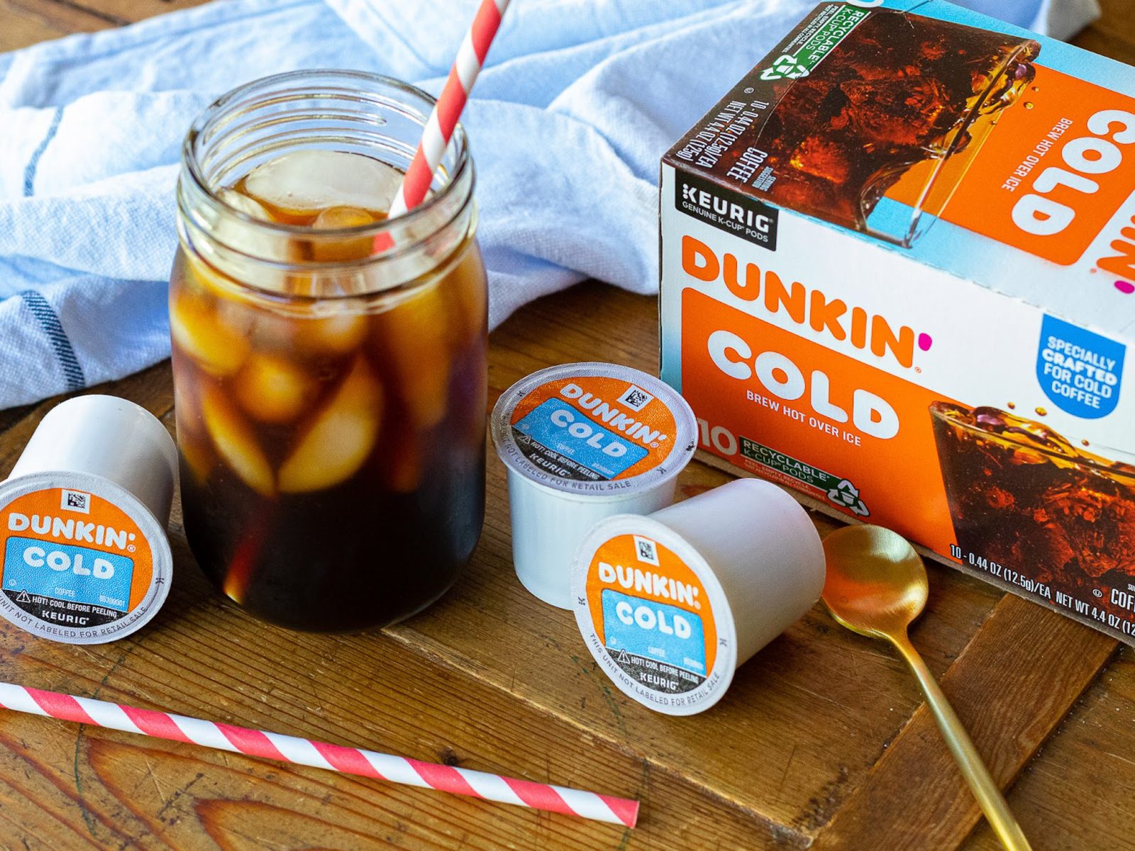Dunkin’ Donuts Cold Coffee Products Just $2.49 At Publix (Regular Price $9.99)
