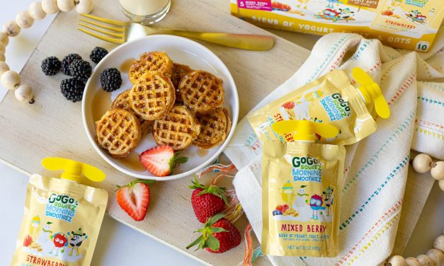 Jumpstart Their Day With GoGo squeeZ® Morning smoothieZ