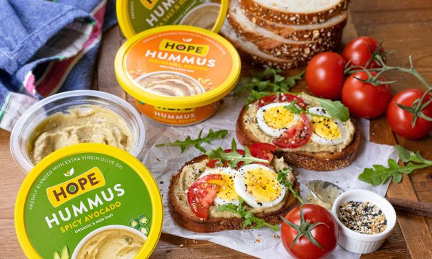 Start Your Day Off With Big Flavor With A Little Help From HOPE Hummus – Save BIG At Publix