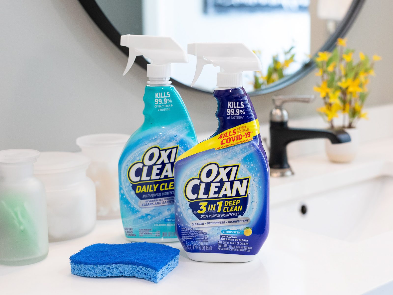 OxiClean™ MultiPurpose Disinfectant Cleaners Will Help You Clean
