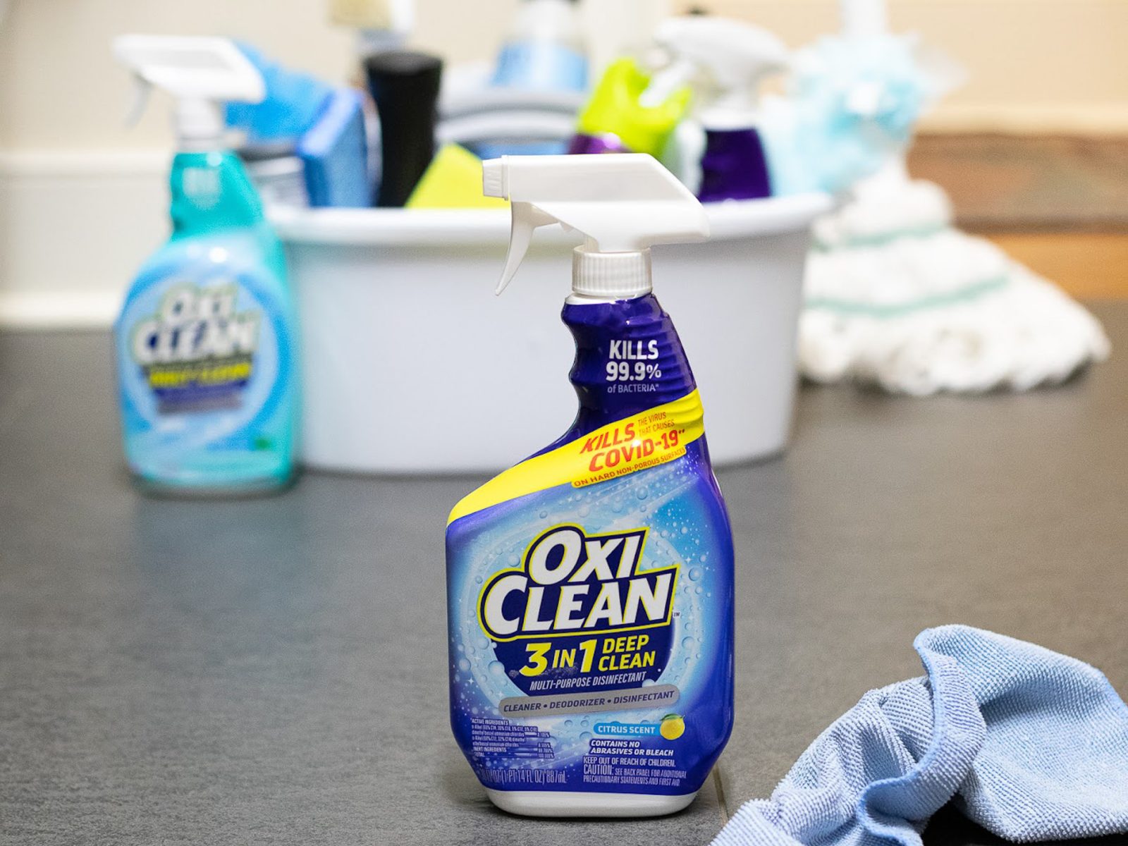 Make Spring Cleaning A Breeze With OxiClean™ MultiPurpose Disinfectant