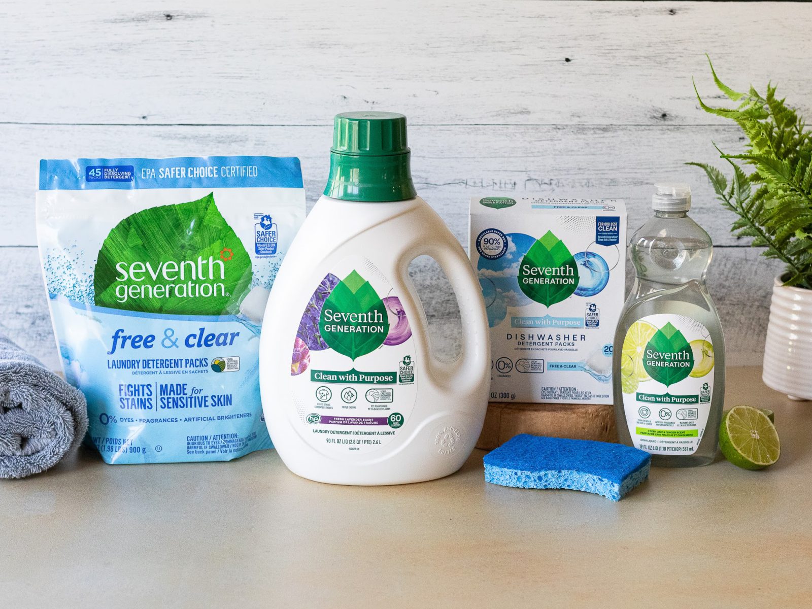 Add Plant-Power To Your Cleaning Routine With Seventh Generation – Save NOW At Publix