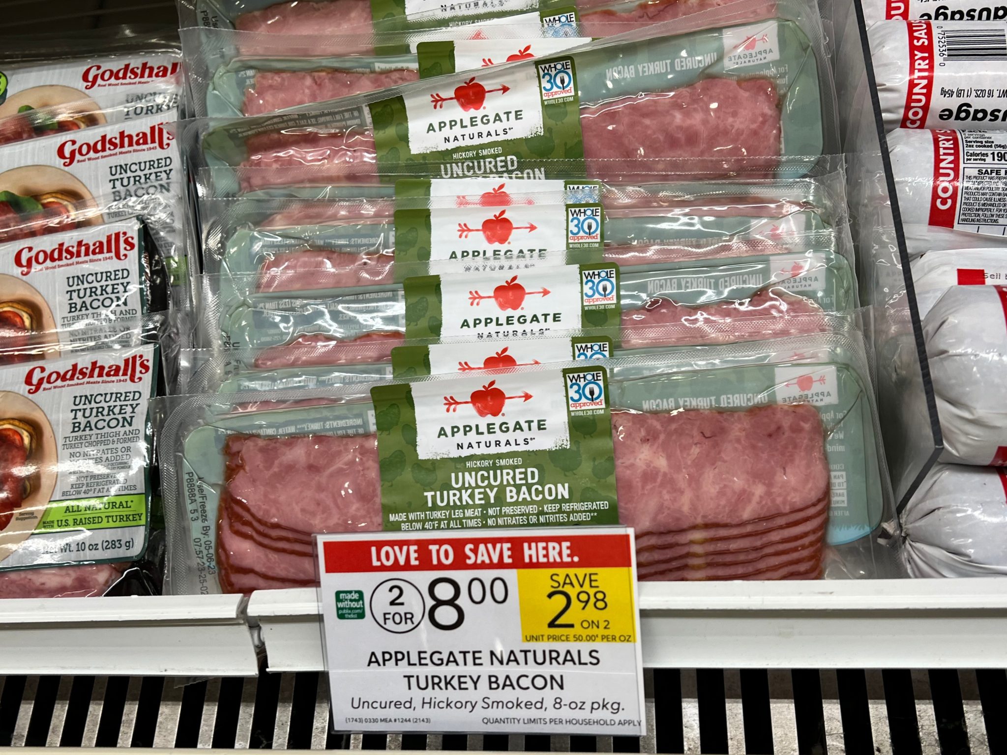 Applegate Naturals Turkey Bacon As Low As 2.50 At Publix iHeartPublix