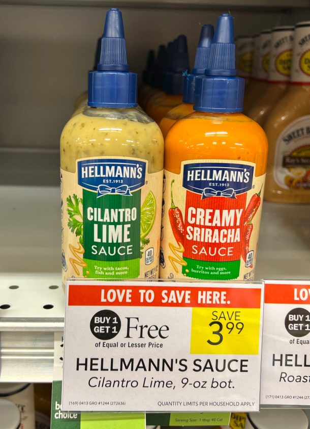Get Hellmann’s Drizzle Sauce For Just 1 At Publix iHeartPublix