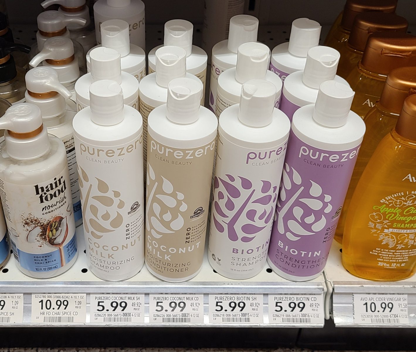 Purezero Shampoo or Conditioner Just 3 At Publix (Regular Price 5.99