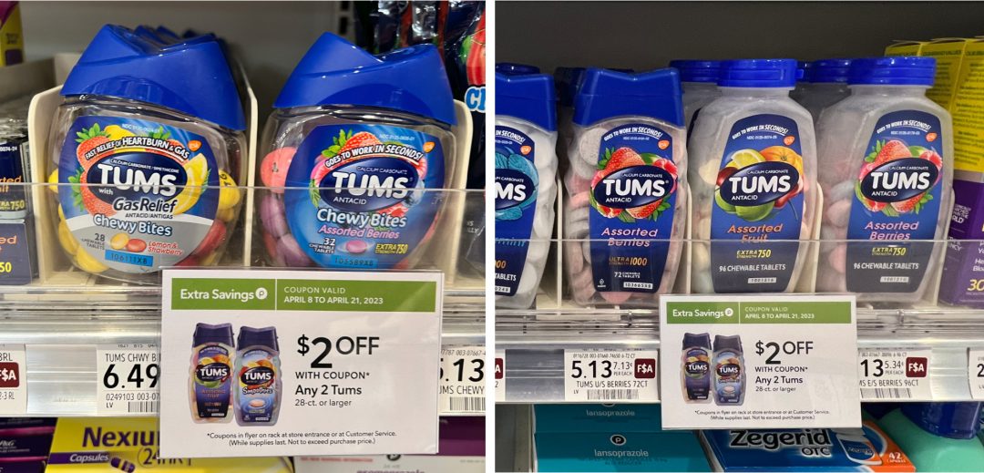 Get Tums As Low As $3.49 Per Bottle At Publix - iHeartPublix
