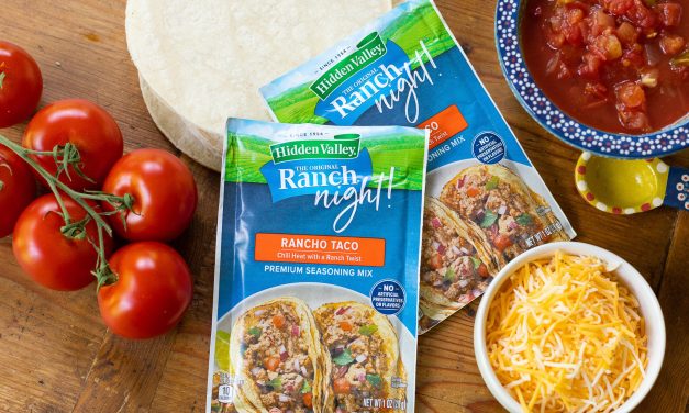 Hidden Valley Ranch Night Seasoning Dinner Mix Just 40¢ At Publix